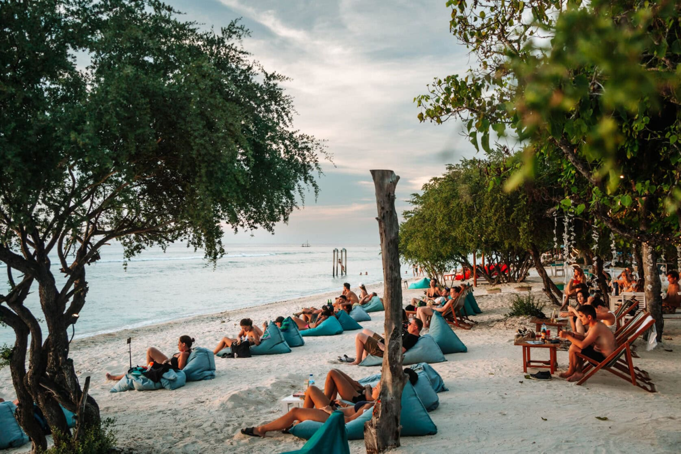 Pantai di Gili Trawangan