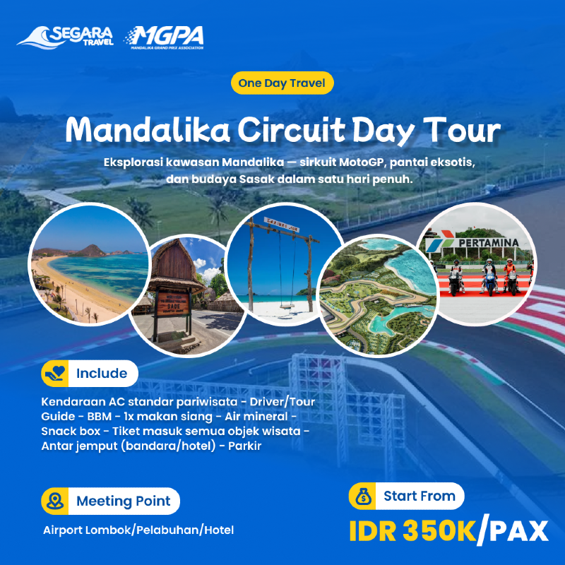 Mandalika Circuit Day Tour